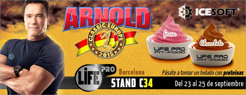 arnoldclassiceurope feria 2016 icesoft life pro