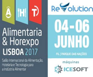Feria Alimentaria & Horexpo Lisboa 2017. Corner y máquina Revolution