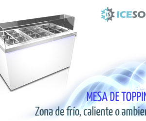Mesa de toppings