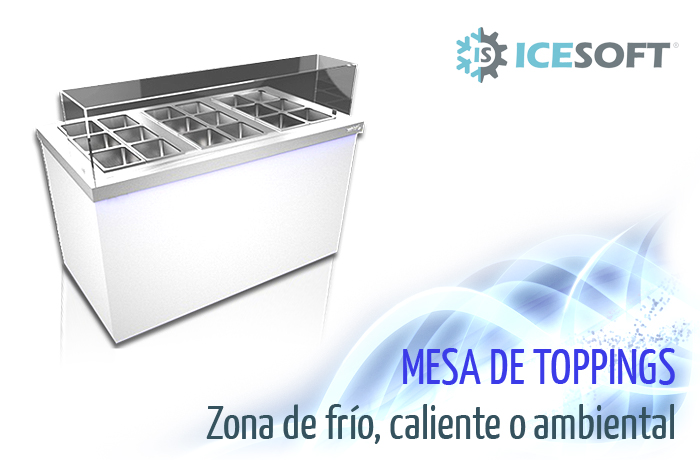 mesa toppings caliente frio icesoft