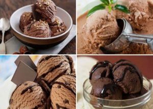 degustar helado de Chocolate